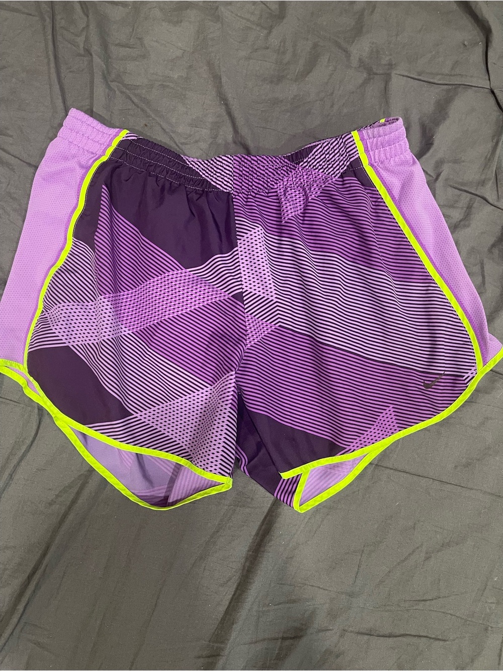 Nike Women's Purple Athletic Shorts